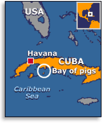 Bay of Pigs map