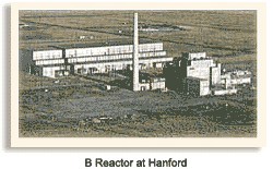 B reactor at Hanford