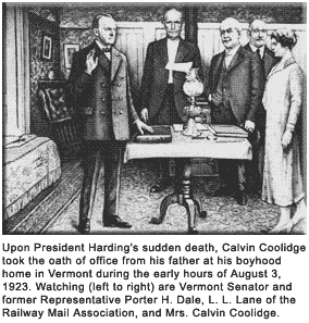 Swearing-in of Coolidge