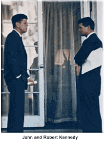 John F. Kennedy and Robert Kennedy
