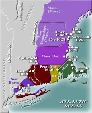 Early New England Map 4