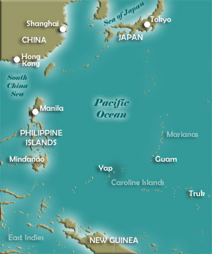 Western Pacific Map