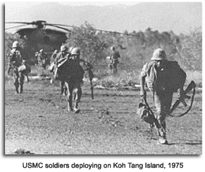 Marines deployed to Koh Tang