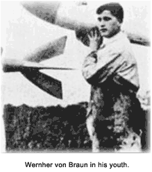 Von Braun in his youth