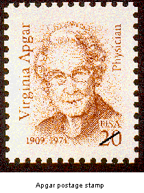 Apgar postage stamp