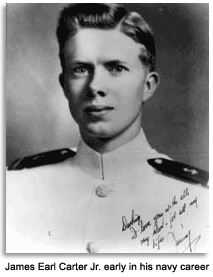 Jimmy Carter in uniform