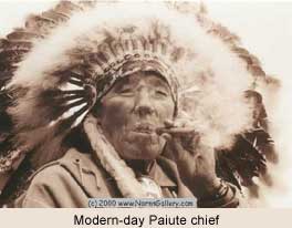 Modern Paiute chief