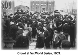 1903 World Series crowd