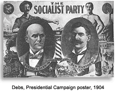 Debs campaign poster