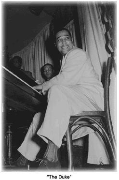 duke ellington wife and son