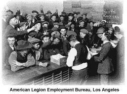 American Legion Employment Bureau, Los Angeles