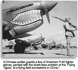 Guarded P-40s