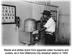 Segregated water fountain