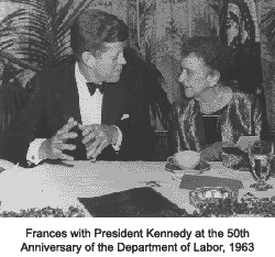 Perkins with President Kennedy