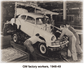 GM factory workers