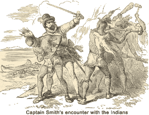 John Smith and the Indians