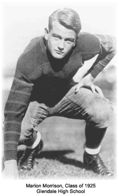 A young John Wayne