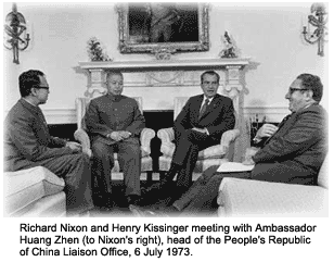 Nixon, Kissinger and Huang Zhen