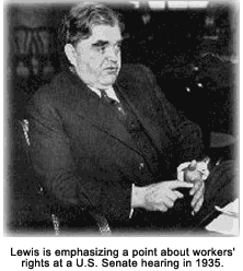 John Lewis before the U.S. Senate