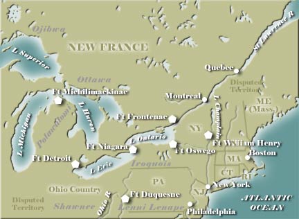 French and Indian War Map 2