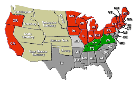 Electoral Vote 1860