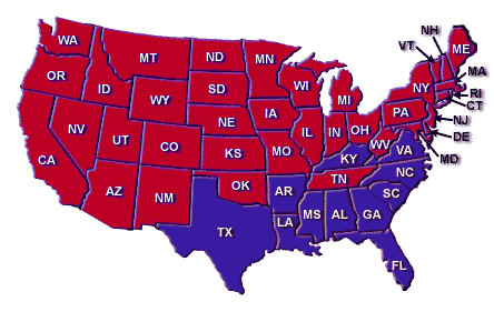 Electoral Vote 1920