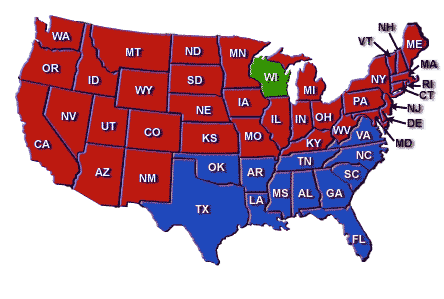 Electoral Vote 1924