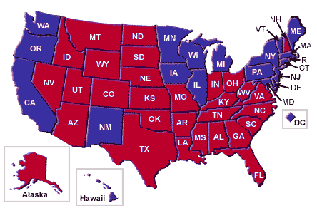 Electoral Vote 2000