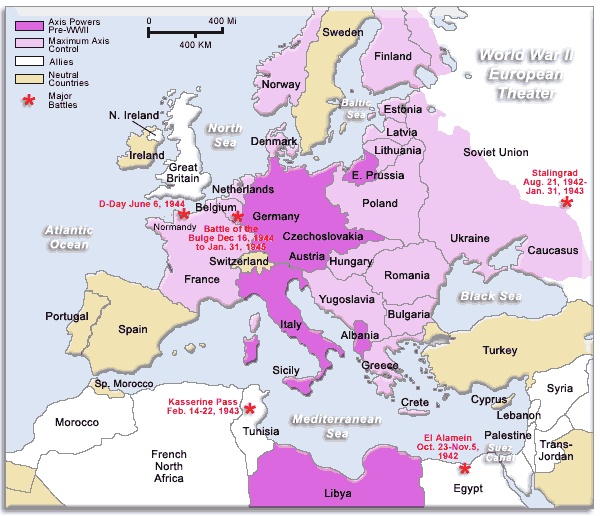 European Theater of Operations (ETO)