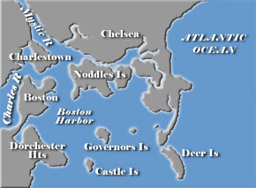 Greater Boston Area, 1775