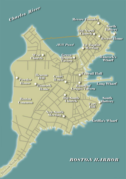 Boston City Map