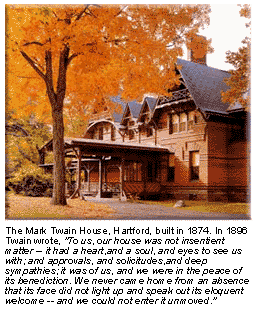Mark Twain's house in Hartford