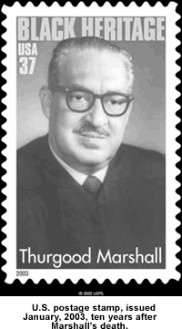 Thurgood Marshall stamp