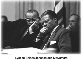 McNamara with LBJ