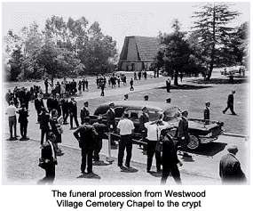 Monroe's funeral