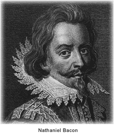 Nathaniel Bacon and Bacon's Rebellion