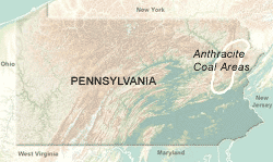 Pennsylvania map