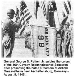 General Patton salutes