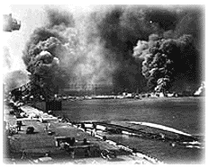 Pearl Harbor during attack