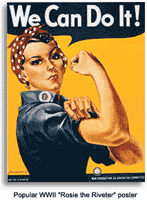 Rosie the Riveter poster