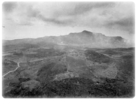 Aerial view of Saipan