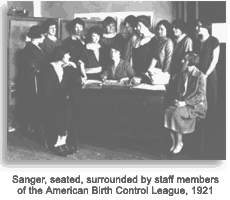 Margaret Sanger, 1921