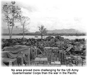 Stock pile in the Pacific