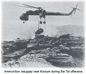 Re-supply during Tet Offensive