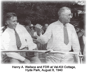 Wallace and FDR