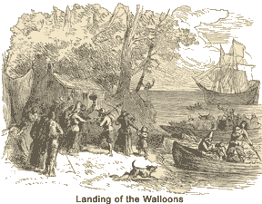 Landing of the Walloons